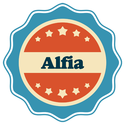 Alfia labels logo