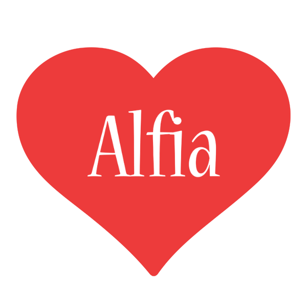 Alfia love logo