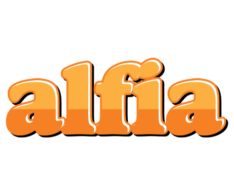 Alfia orange logo