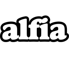 Alfia panda logo