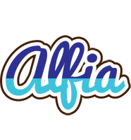 Alfia raining logo