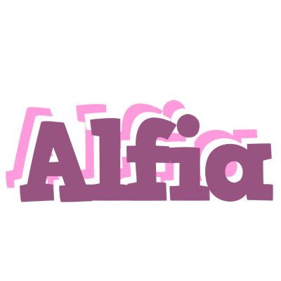 Alfia relaxing logo