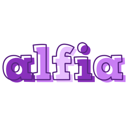 Alfia sensual logo