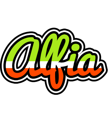Alfia superfun logo