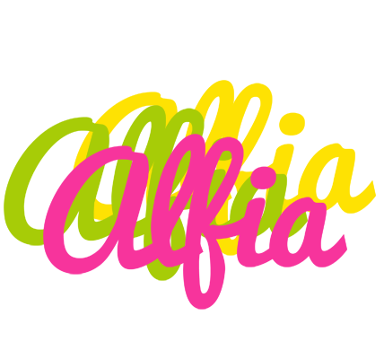Alfia sweets logo