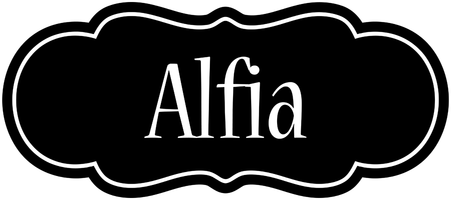 Alfia welcome logo