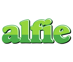 Alfie apple logo