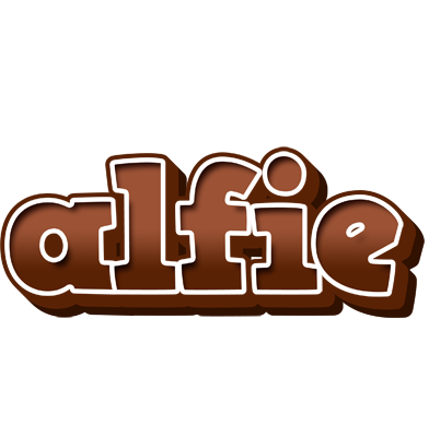 Alfie brownie logo