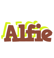 Alfie caffeebar logo