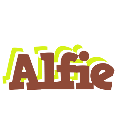 Alfie caffeebar logo