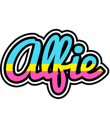 Alfie circus logo