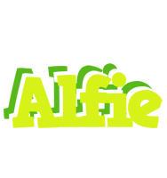 Alfie citrus logo