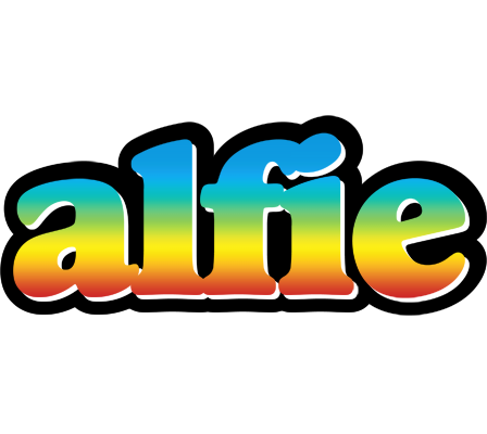 Alfie color logo