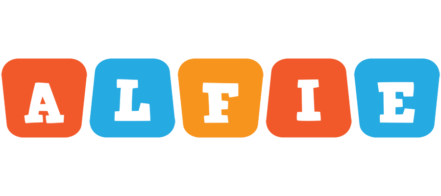 Alfie comics logo