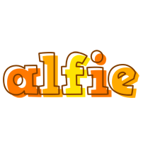 Alfie desert logo