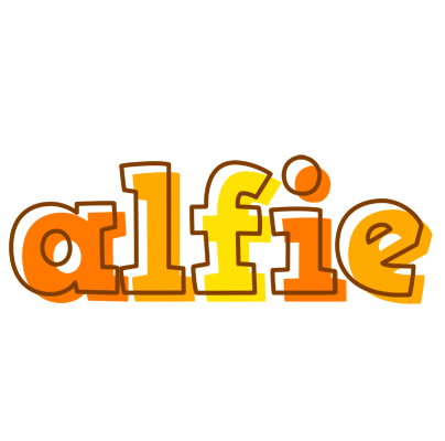 Alfie desert logo