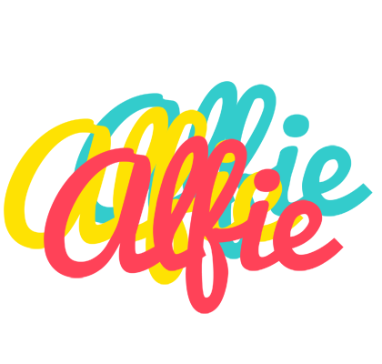 Alfie disco logo