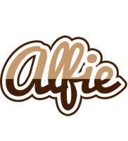 Alfie exclusive logo