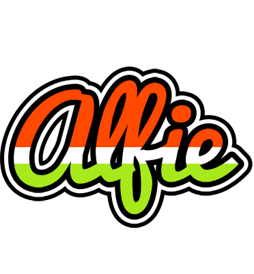 Alfie exotic logo