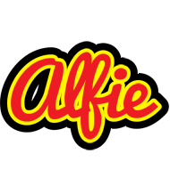 Alfie fireman logo