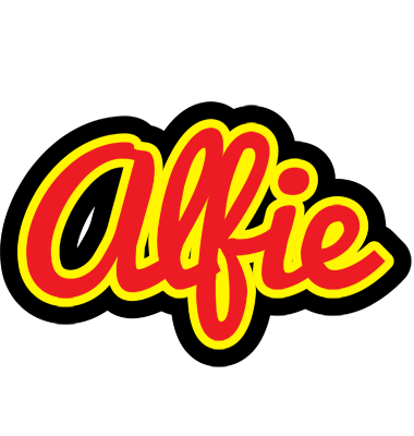 Alfie fireman logo