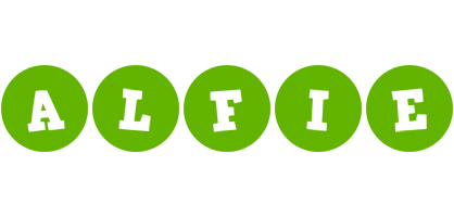 Alfie games logo