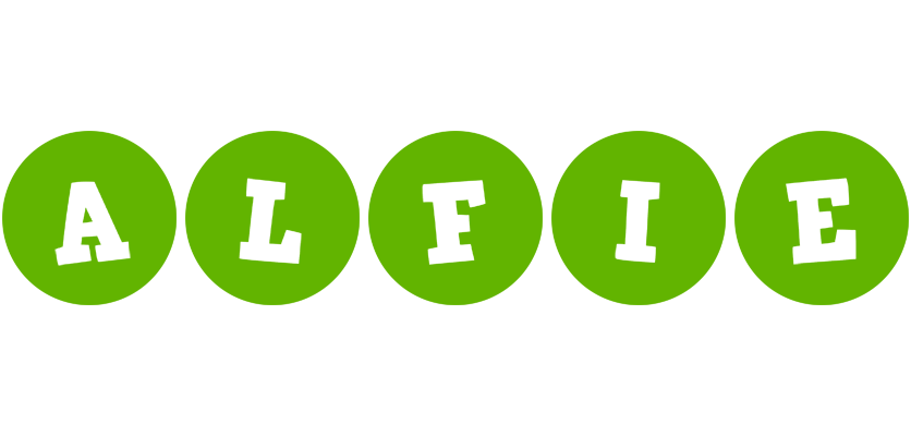 Alfie games logo
