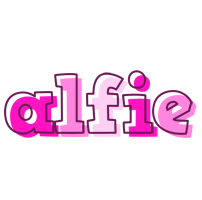 Alfie hello logo