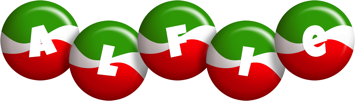 Alfie italy logo