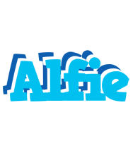 Alfie jacuzzi logo