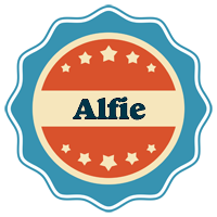 Alfie labels logo