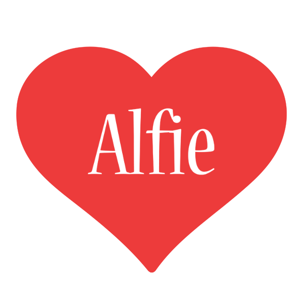 Alfie love logo
