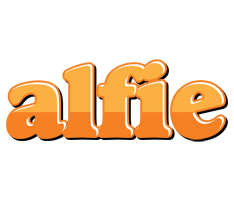 Alfie orange logo