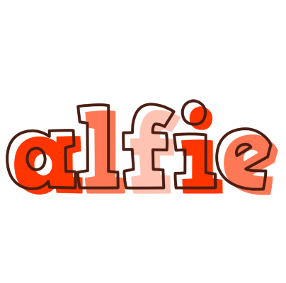 Alfie paint logo
