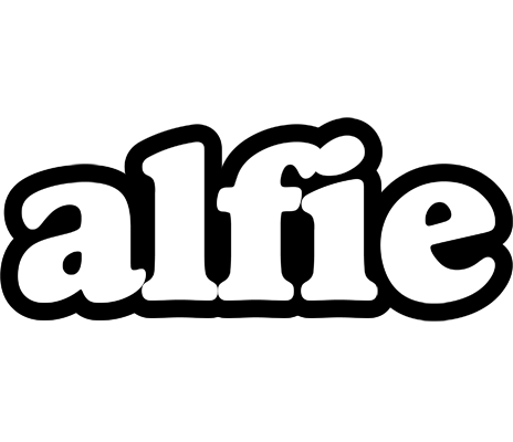 Alfie panda logo
