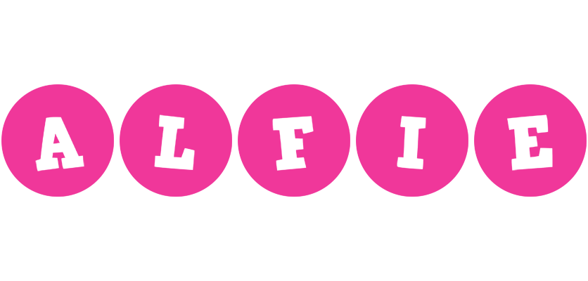 Alfie poker logo