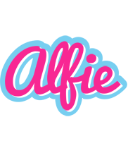 Alfie popstar logo