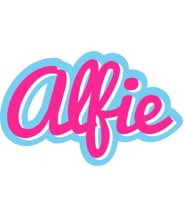 Alfie popstar logo