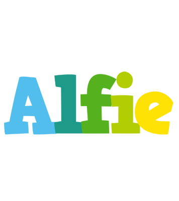 Alfie rainbows logo
