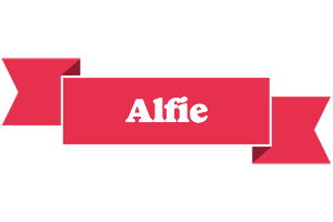 Alfie sale logo