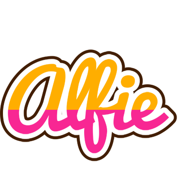 Alfie smoothie logo