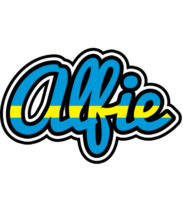 Alfie sweden logo
