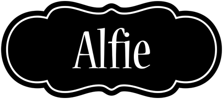 Alfie welcome logo