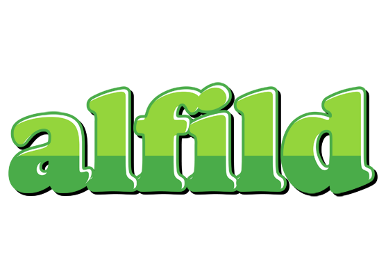 Alfild apple logo