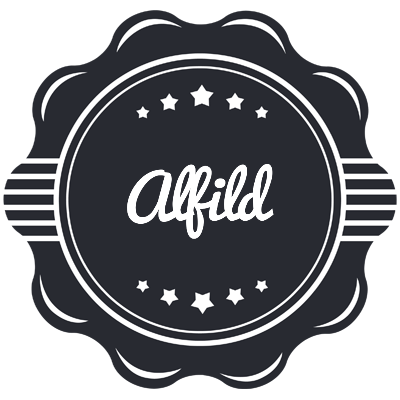 Alfild badge logo