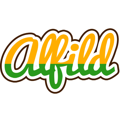 Alfild banana logo