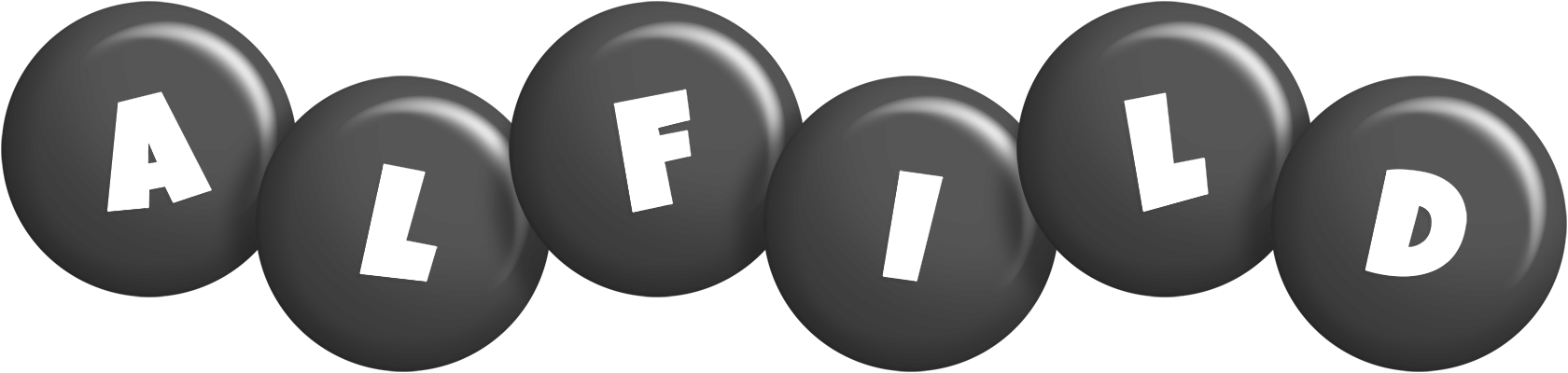 Alfild candy-black logo