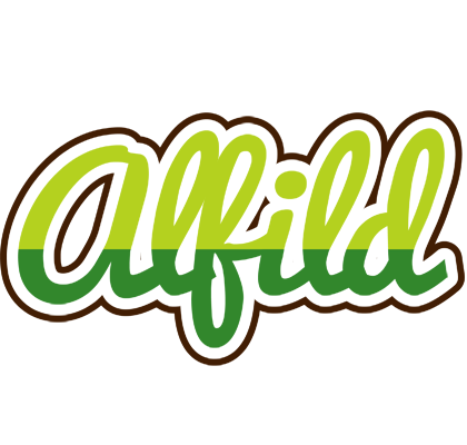 Alfild golfing logo