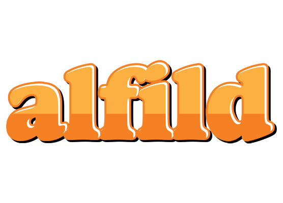 Alfild orange logo