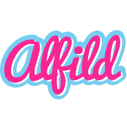 Alfild popstar logo